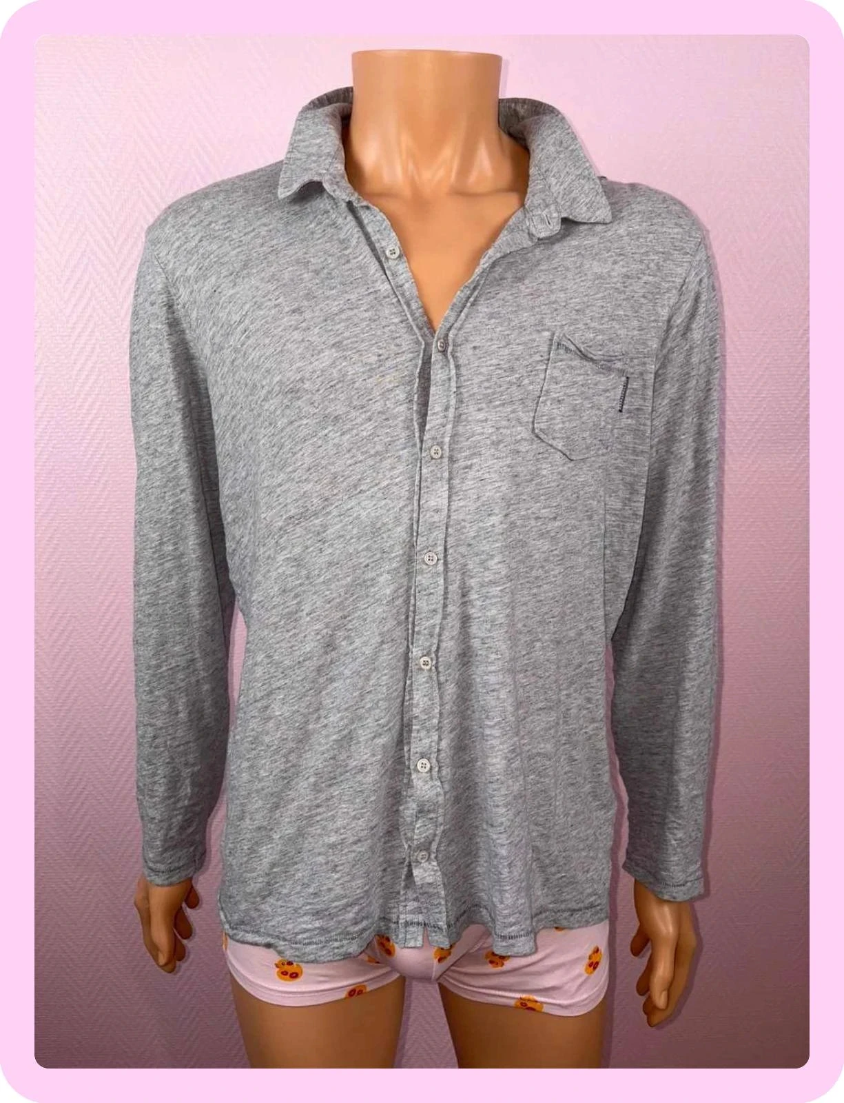 T-shirt chemise le temps des cerises homme taille xl – photo 3